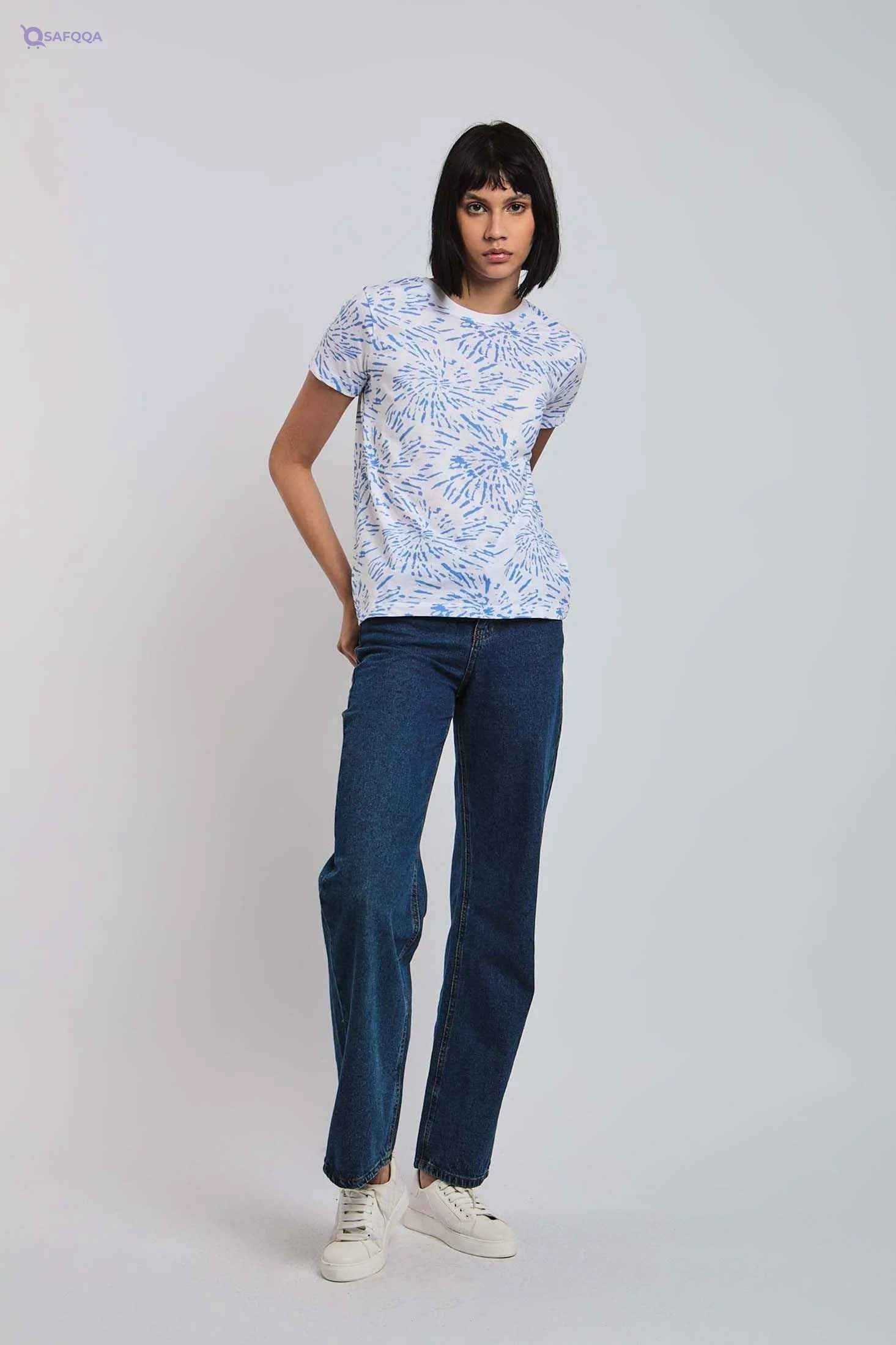Premoda Women's Fancy Regular Fit T-Shirt With Short Sleeves, - Safqqa Egypt