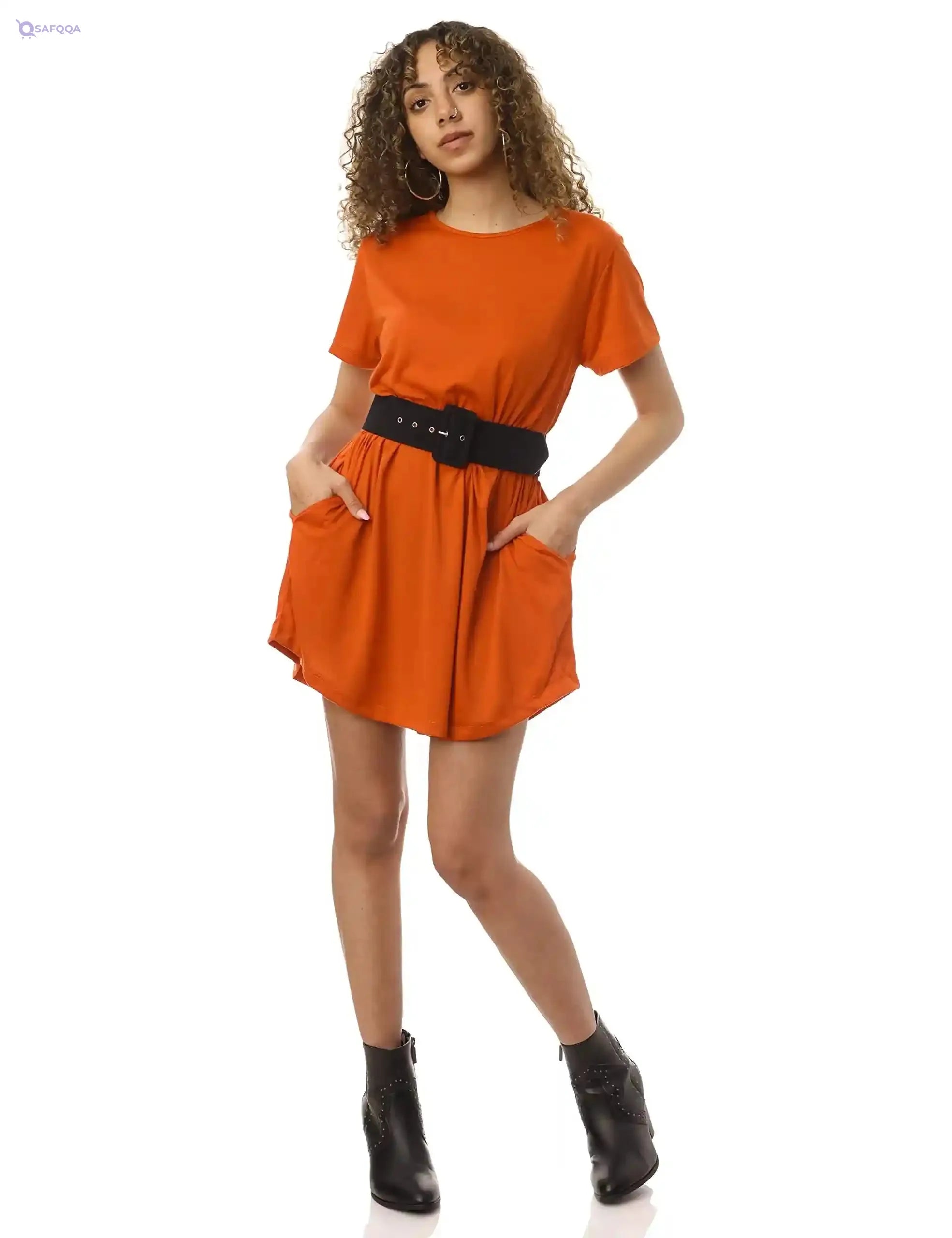 JAMILA Women Women Full Sleeves Elasticated Waist Blouses - Safqqa Egypt
