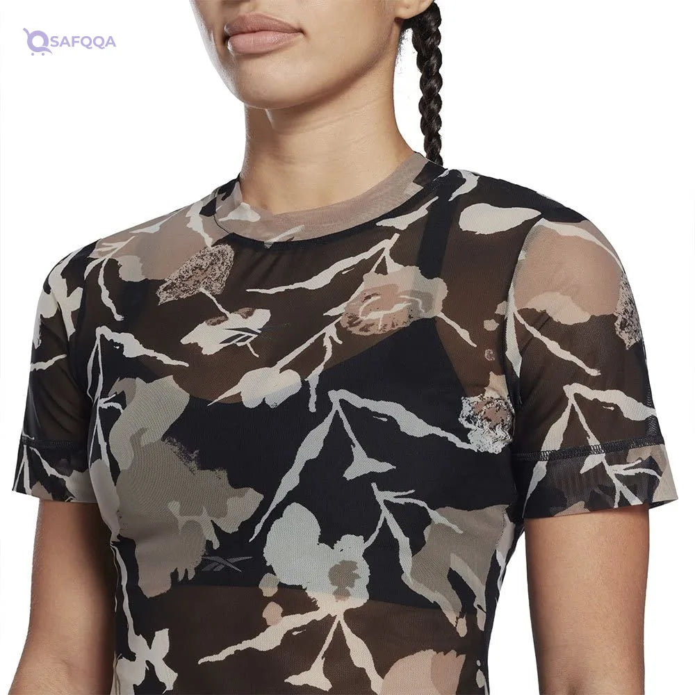 Reebok T-Shirts For  Women's Soft, breathable fabric - Safqqa