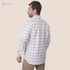 Dockland Long Sleeve Checkered Shirt For Men,Classic checkered design for a timeless look. - Safqqa