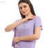 offcliff Women Tiered Skirt & Cropped Tee Solid Set - Safqqa Egypt