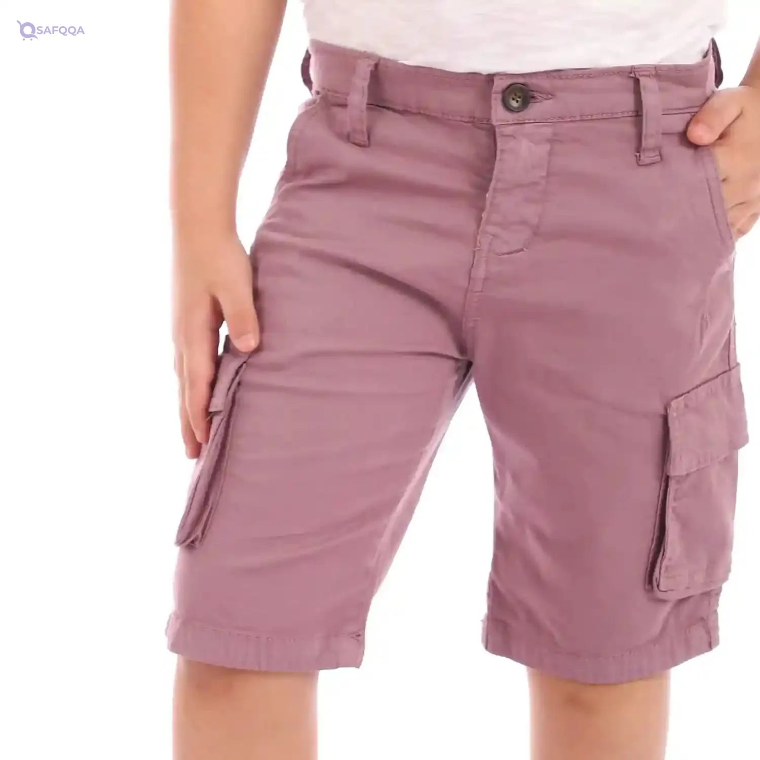 Andora boys Side Pockets Casual Cashmere Gabardine Shorts Corduroys - Safqqa Egypt