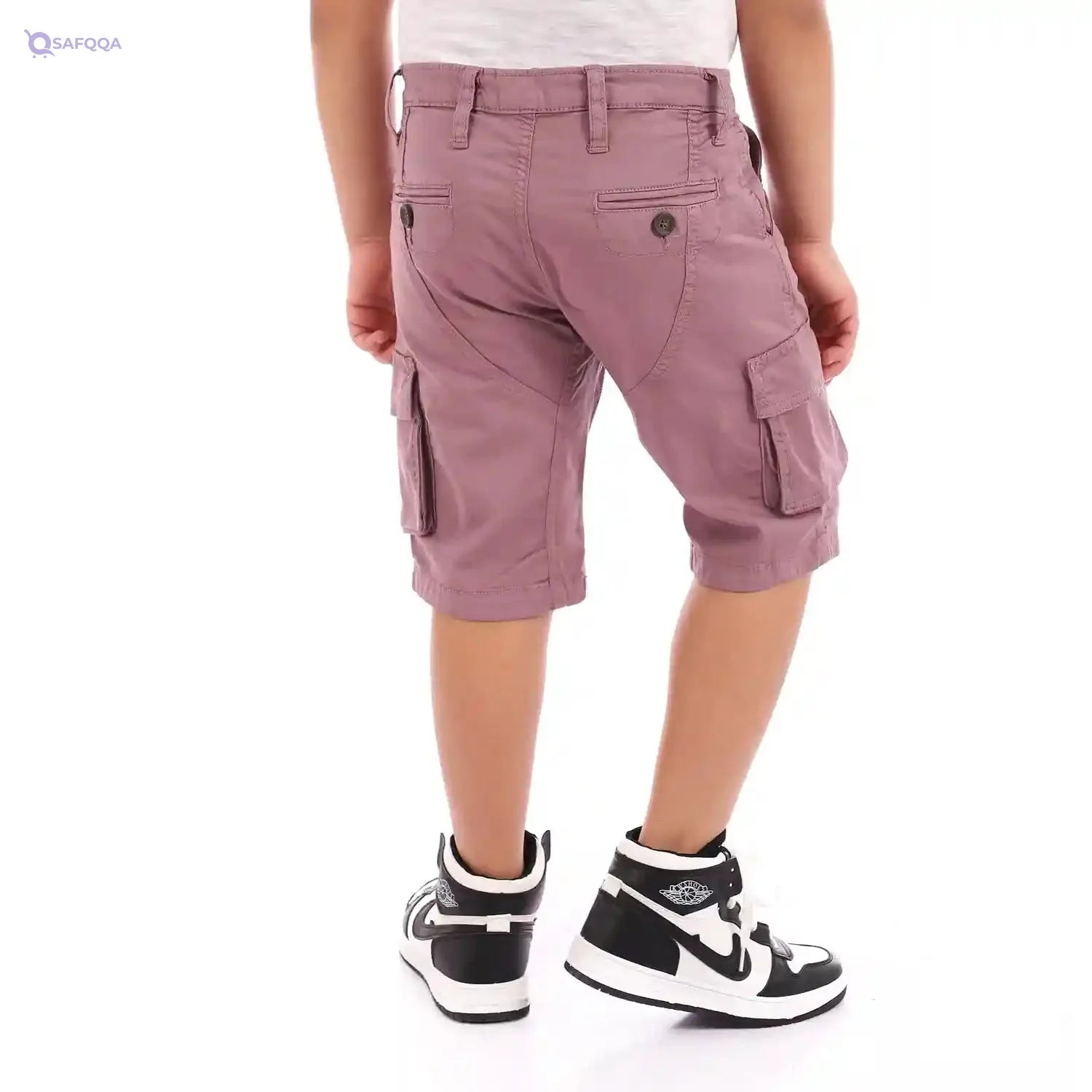 Andora boys Side Pockets Casual Cashmere Gabardine Shorts Corduroys - Safqqa Egypt