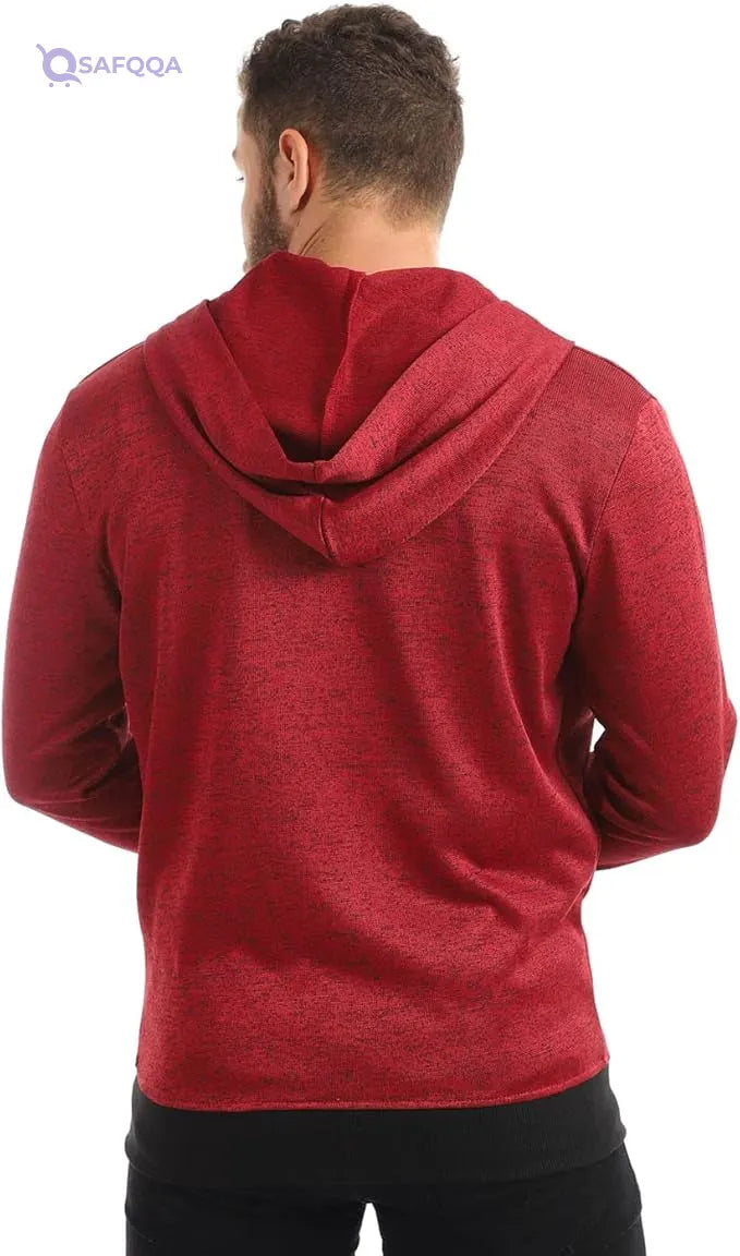 offcliff Men zipper jacket with hoodie - Safqqa