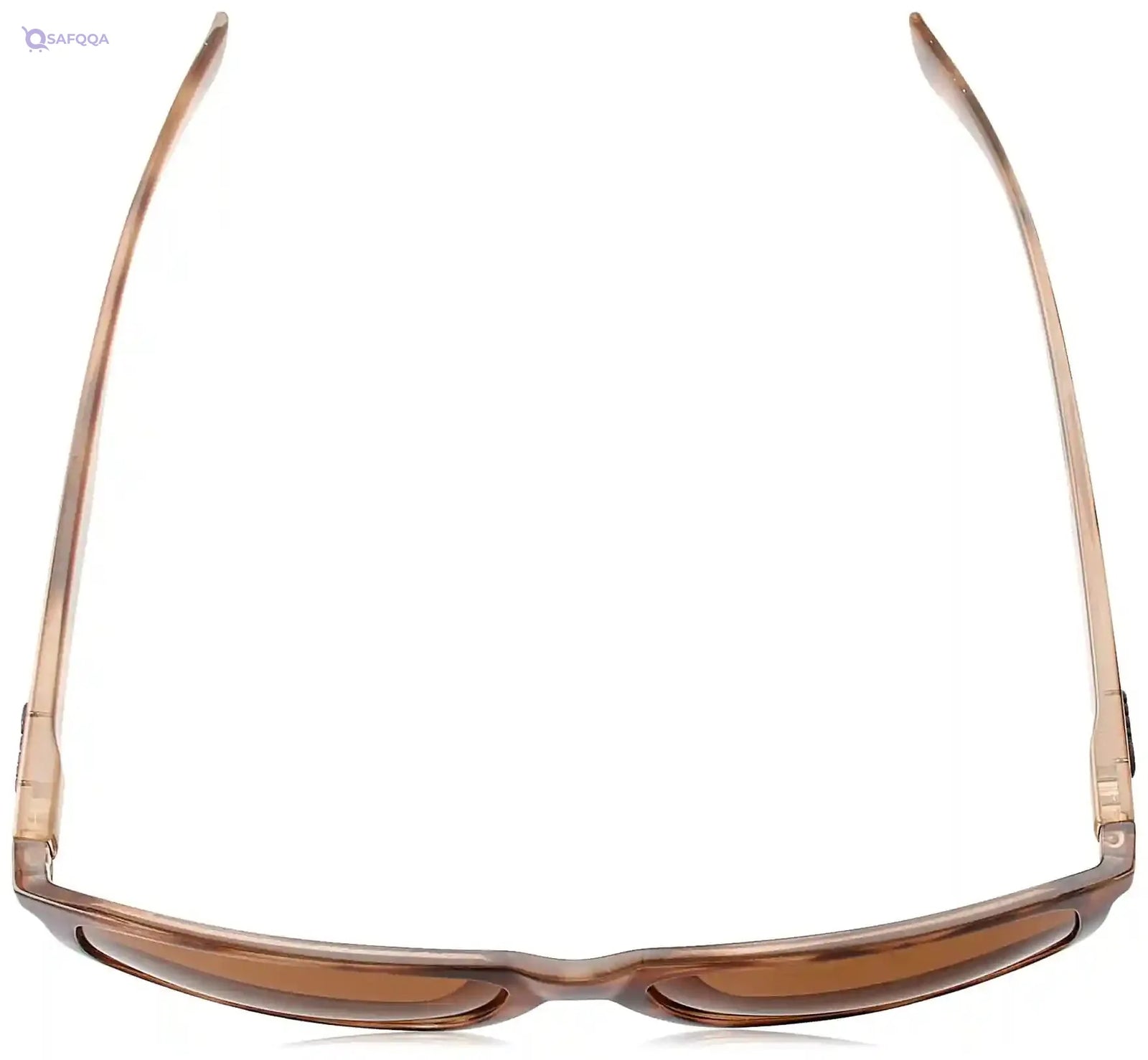 Exess Mens Exess Rectangular Brown Polarized Casual Sunglasses Sunglasses - Safqqa