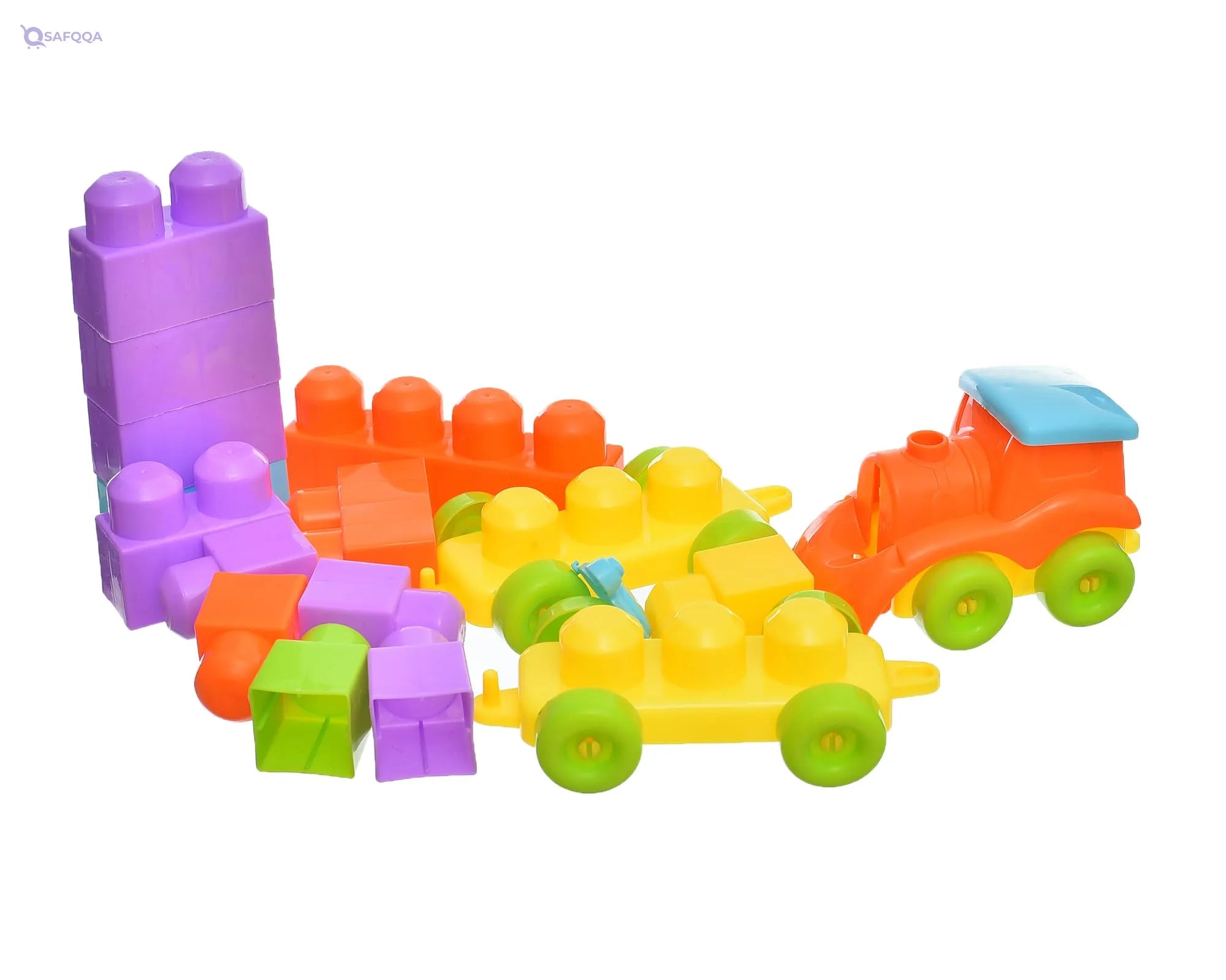 Generic Small Plastic Building Blocks For Children - Safqqa