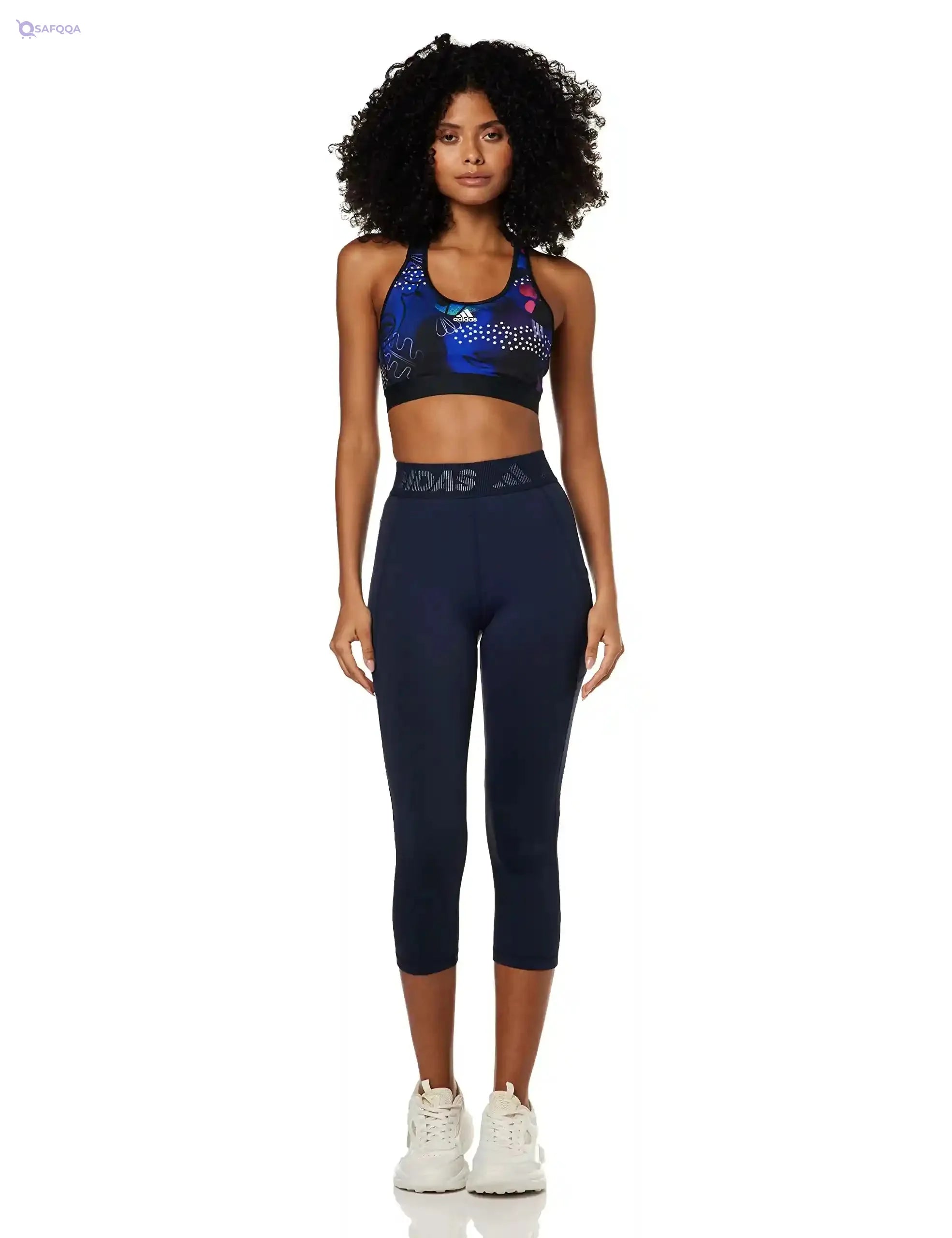 Adidas Leggings For Women Stretchy, breathable fabric for comfort and flexibility - Safqqa