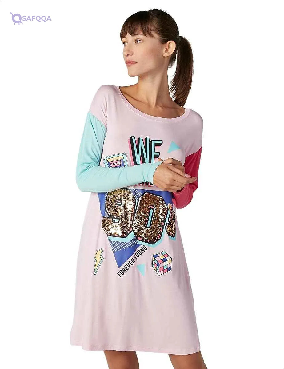 Splash Nightdresses & Nightshirts For Womens - Safqqa Egypt