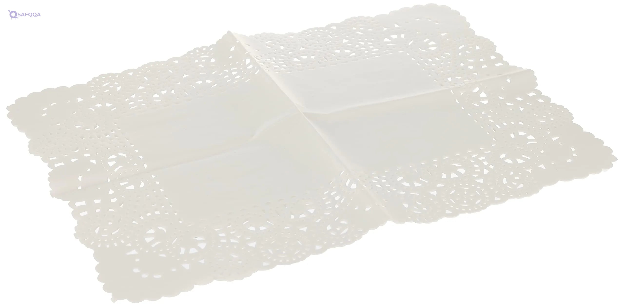 Pedrini Rectangular Paper Doilies,• Ideal for desserts, parties, and special occasions - Safqqa
