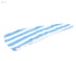 Generic Microfiber Medium Striped Hair Towel With A button In The Shape Of a Teddy Bear and Soft Touch - Safqqa