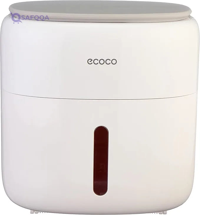 Ecoco Wall-Mounted Waterproof Toilet Paper Holder - Safqqa