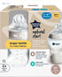 Tommee Tippee Closer to Nature Feeding Bottles – 2x 340ml, Anti-Colic, BPA-Free - Safqqa