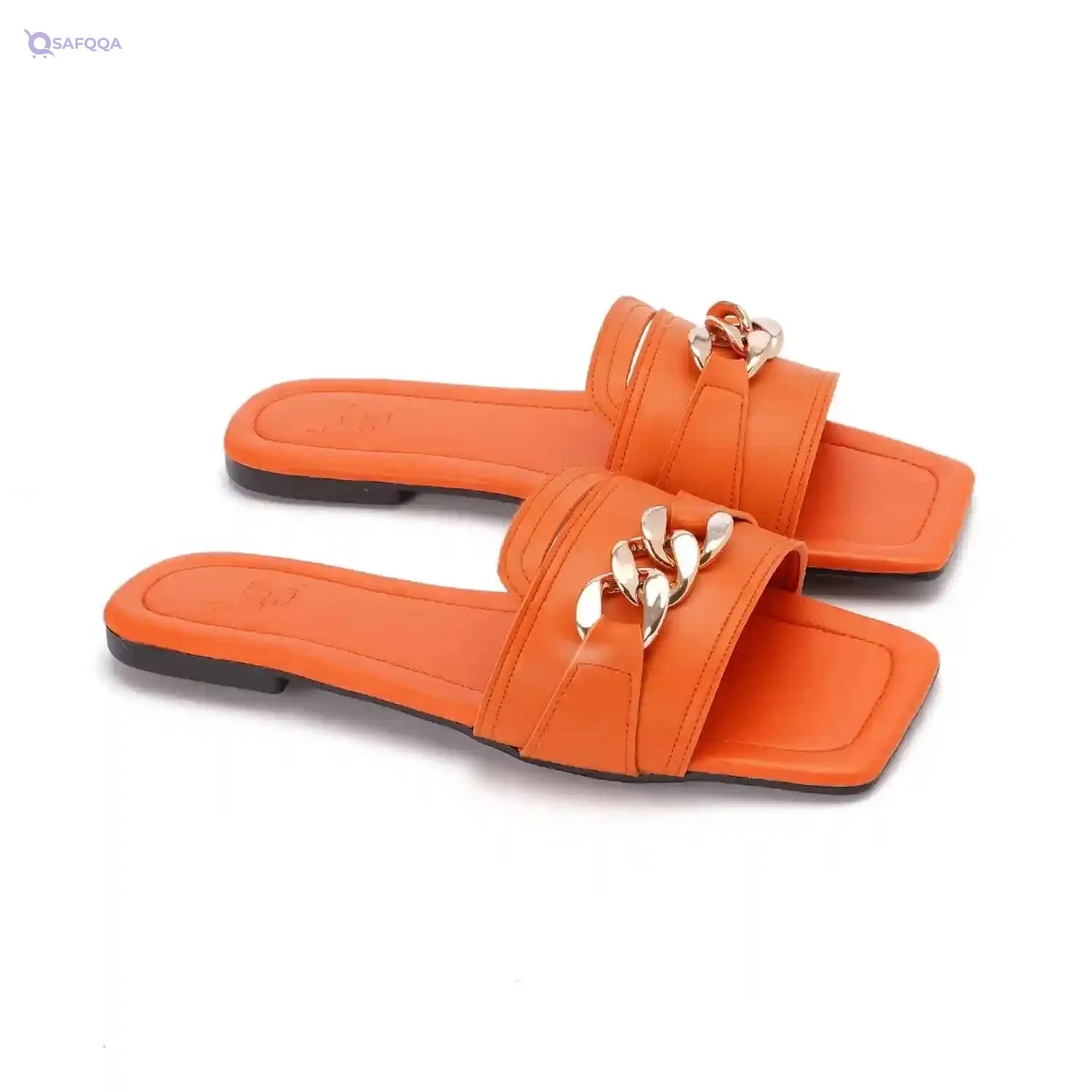 womens Side Chain Slipper Flip-Flop - Safqqa Egypt