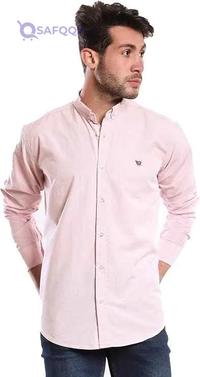 White Rabbit Men's WR1018S19 Long Sleeve Shirt - Safqqa Egypt