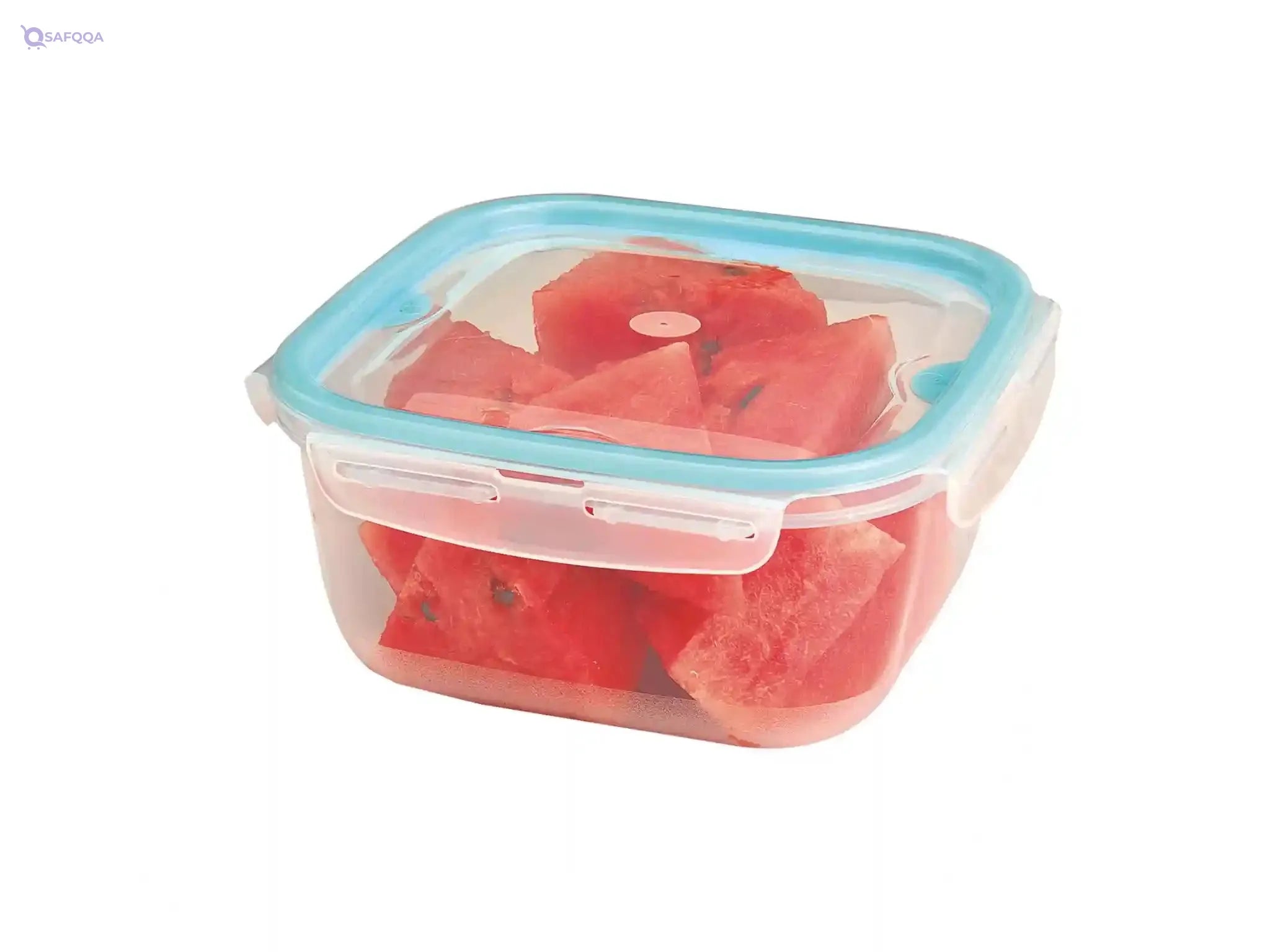 Ucsan Plastic Square Lock Fit Container 2.4 Liters | Made in Turkey | M1074 - Safqqa