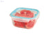 Ucsan Plastic Square Lock Fit Container 2.4 Liters | Made in Turkey | M1074 - Safqqa