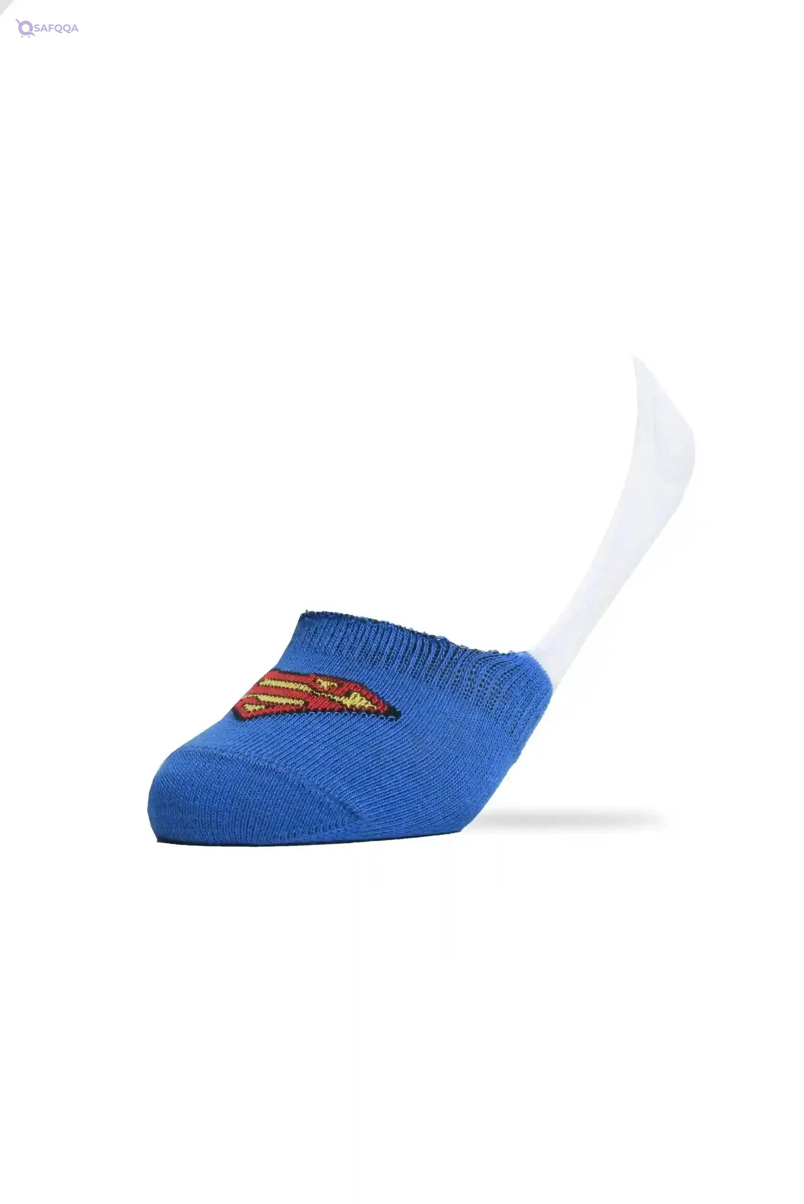 Junior KIDS SOCKS INVISIBLE SUPERMAN P/2, Multicolor 12 Years - Safqqa Egypt