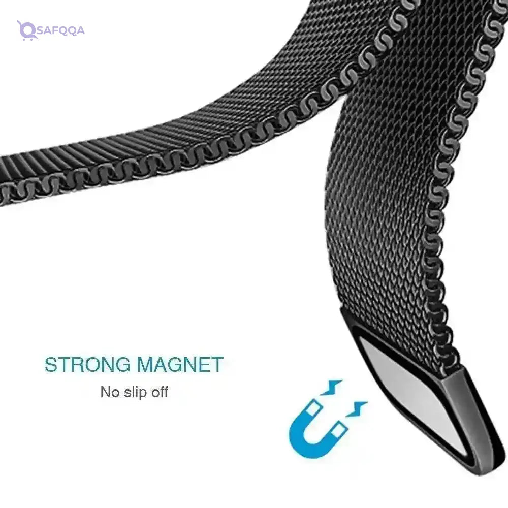SAMSUNG Milanese Magnetic Loop Stainless Steel Smart Watch Band – 22mm - Safqqa
