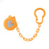 Granzia Baby Pacifier With Chain Made from safe and baby-friendly materials - Safqqa