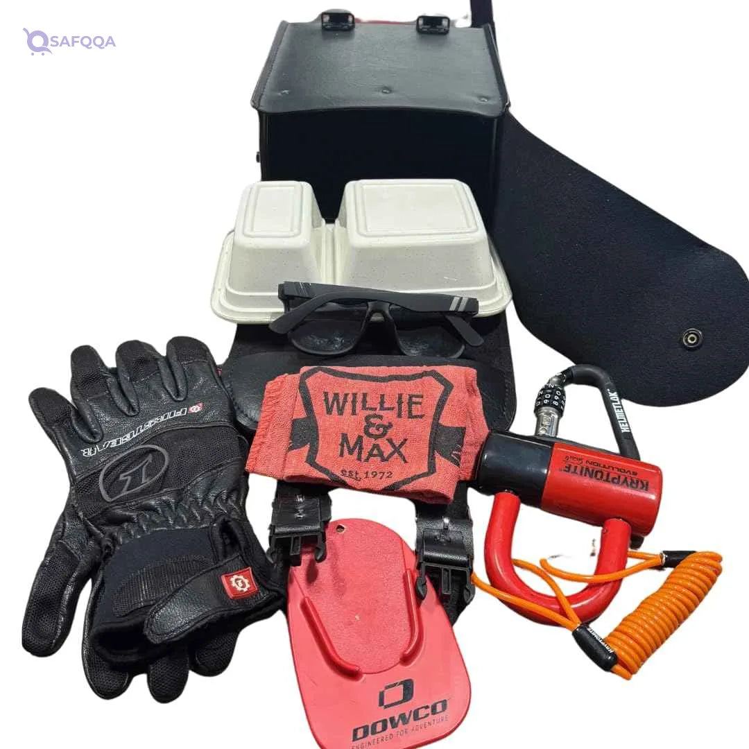 Dowco Willie & Max 59591-00 Black Jack Series: Synthetic Leather Motorcycle Sissy Bar Bag, Black, Universal Fit, 8in.W x 10in.H x 4.5in.D. Handcrafted. Made in the USA. Limited Lifetime Warranty. - Safqqa