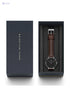 Daniel Wellington Watch Unisex , Japanese Quartz Movement, Analog Display,  Leather Strap-DW00100177 - Safqqa