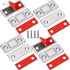 Ultra-Thin Magnetic Door Catch with Screws – Cabinet, Drawer & Sliding Window Closer - Safqqa