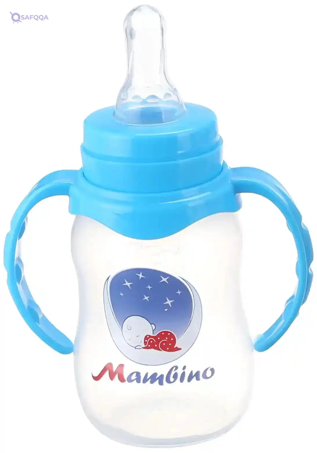 Mambino Bottle Of 150 ml With Hand -Blue - Safqqa