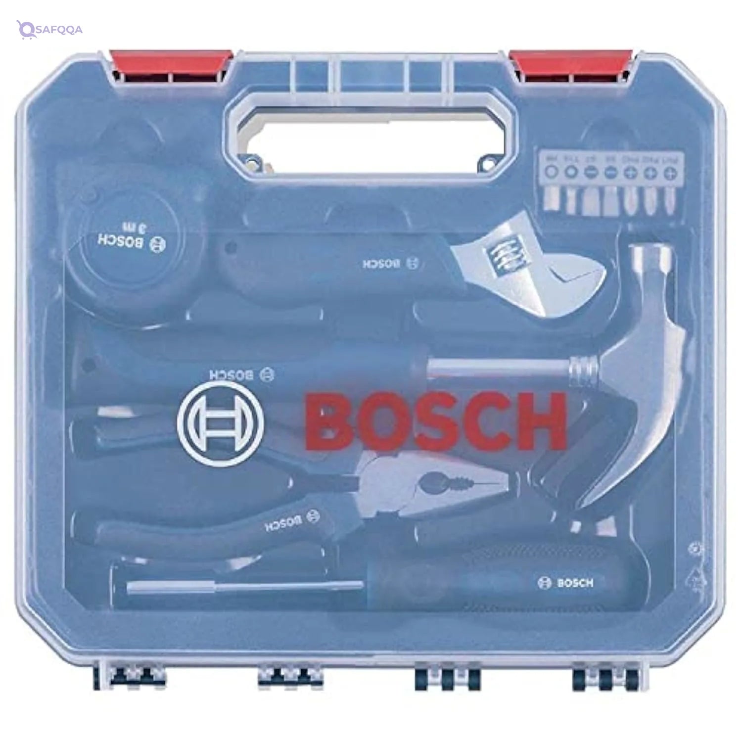 Bosch 12 in 1 Hand tools Kit  High-quality Bosch tools for durability - Safqqa