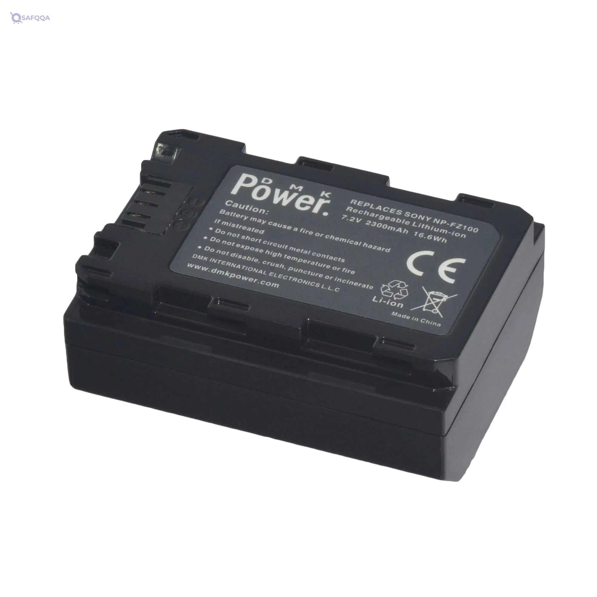 DMK Power Rechargeable Camera Battery & Travel Charger Kit for Sony Alpha - Safqqa