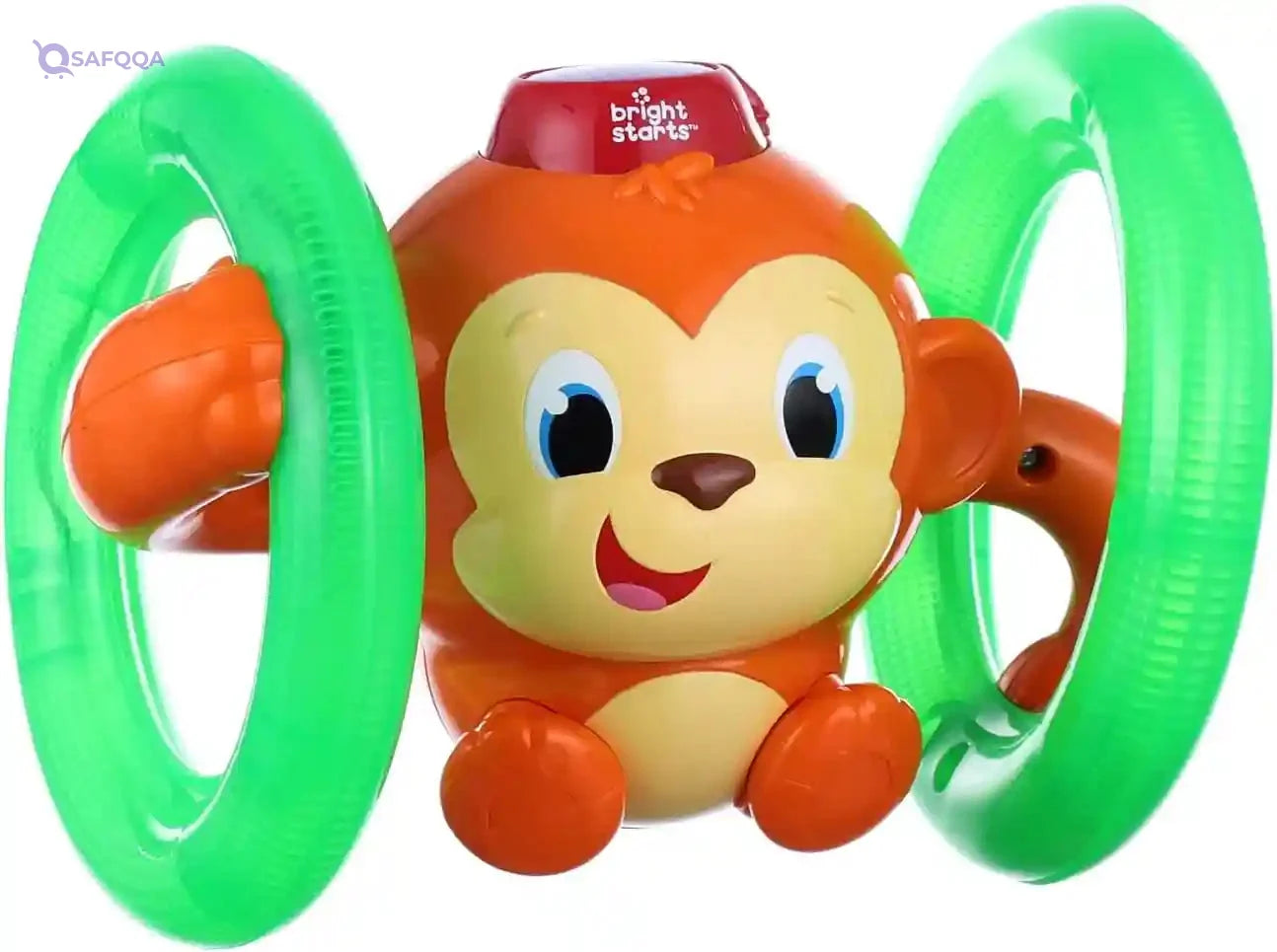 Bright Starts Roll and Glow Monkey - Multi Color - Safqqa Egypt