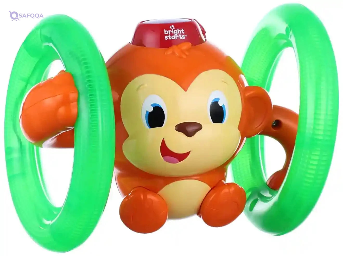 Bright Starts Roll and Glow Monkey - Multi Color - Safqqa Egypt
