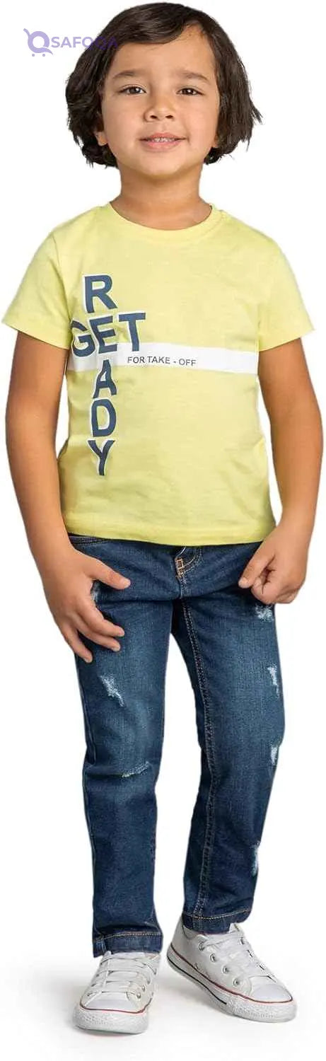 Concrete Boys' T-Shirt - Safqqa Egypt