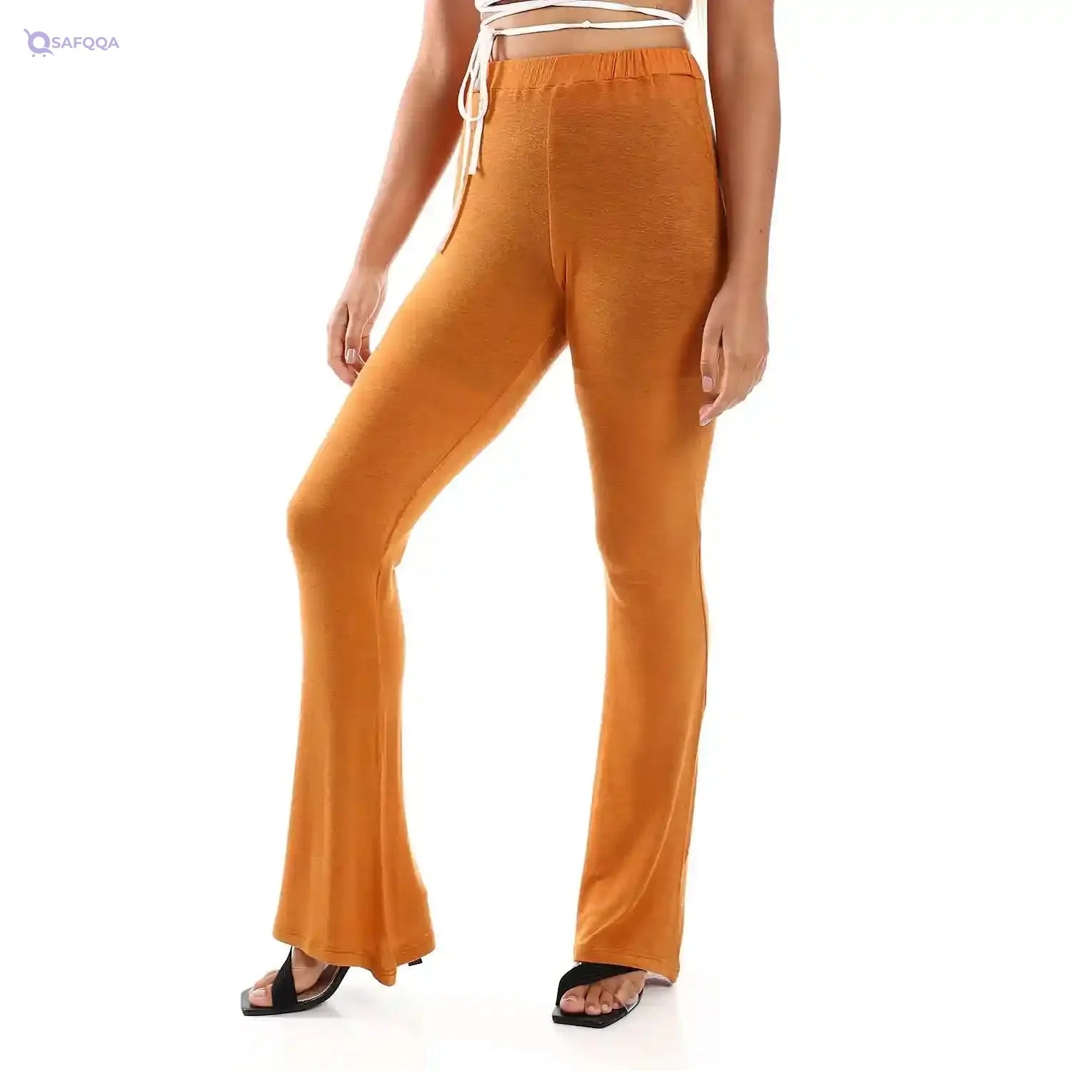Jamila Women Flare Fit Solid Pants - Safqqa Egypt