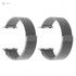 Strap watch magnetic 2 pieces for apple watch size 42/44 siliver - Safqqa Egypt