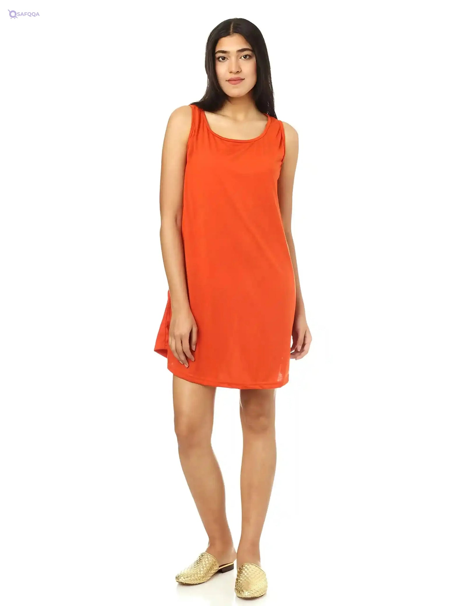 Jamila Women Women Sleevless Short Dress With 2 Pockets DRESS - Safqqa Egypt