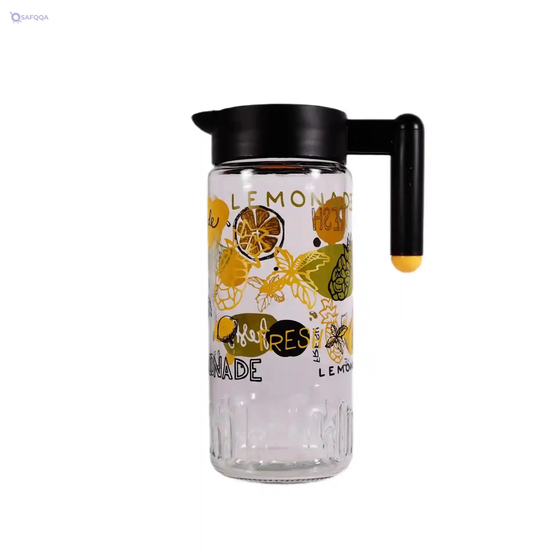 Herevin Decorated Jug – 1.46L Durable Plastic, Made in Turkey - Safqqa