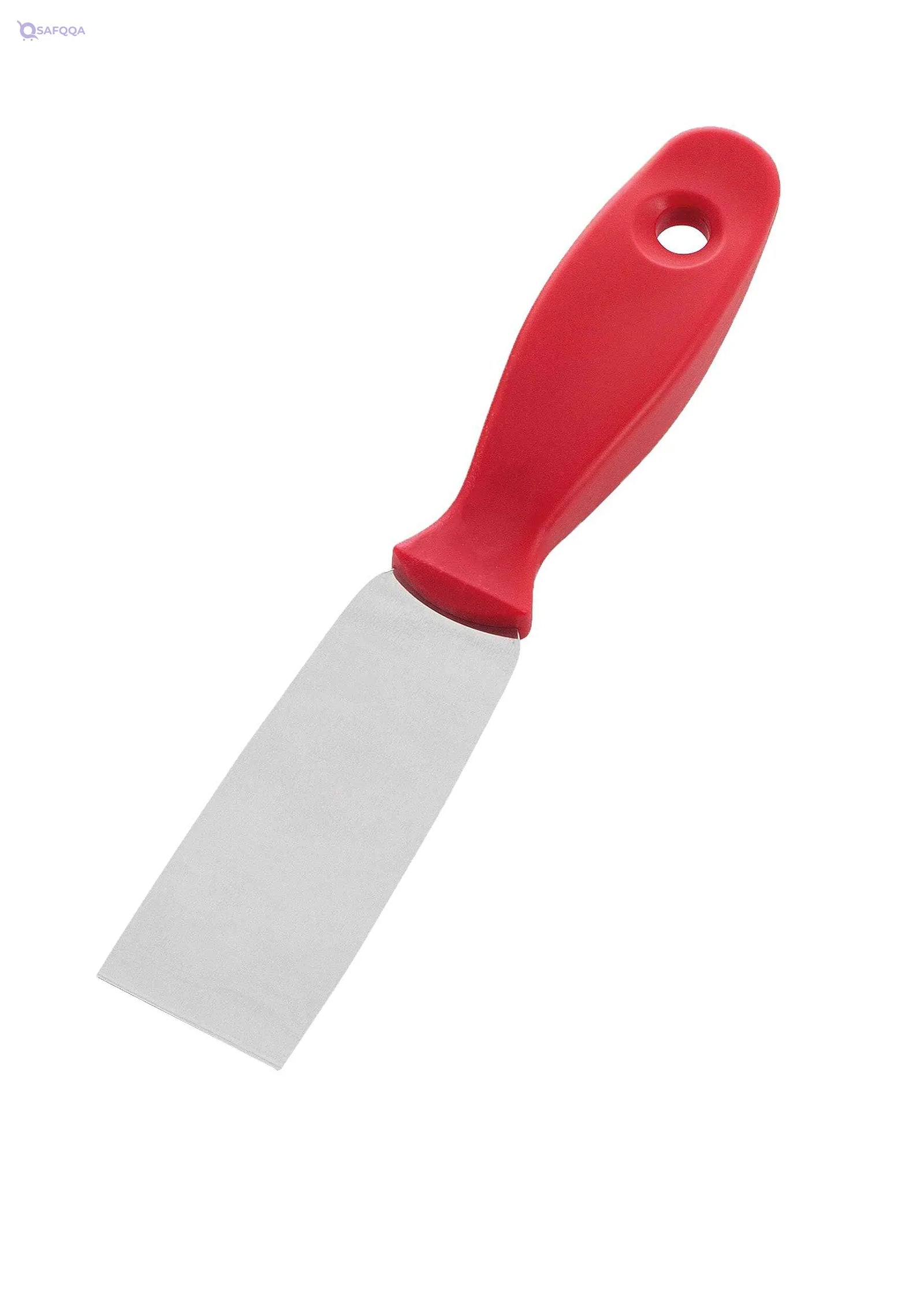 Maya Stainless Steel Spatula with PP Handle Stiff - Red - Safqqa Egypt