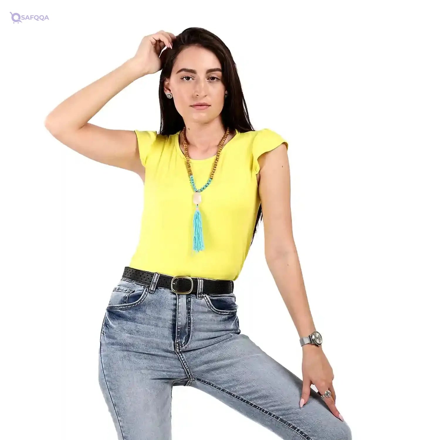 Esla Japonais Printed Top - Safqqa Egypt