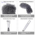 Automatic Folding Mop with Hand Duster Stainless Steel for Cleaning High and Hard Places Dust and Dirt. - Safqqa