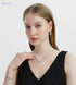 YSOUL CZ Rhinestone Jewelry Set – Necklace & Earrings for Bridal or Evening Wear - Safqqa