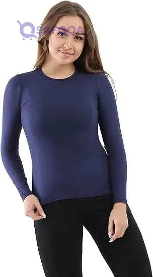 CARINA Women's Long Sleeve Viscose Top - Safqqa Egypt