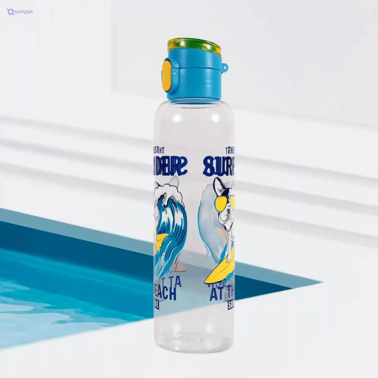 Herevin Water Bottle with Hanger – 750ml, Leak-Proof, BPA-Free - Safqqa