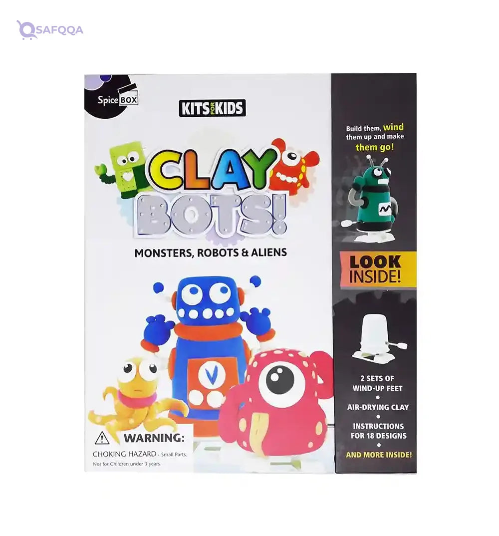 Clay Bots Moving Monsters, Robots & Aliens - Safqqa Egypt