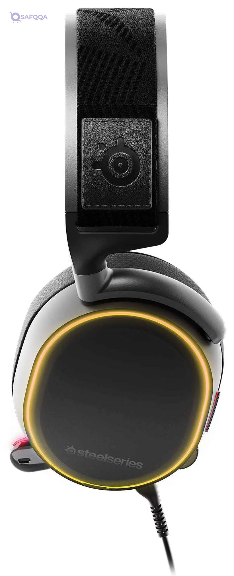 SteelSeries - Gaming Headset - Hi-Res Speaker Drivers - DTS Headphone:X v2.0 Surround - Black - Safqqa
