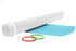 SILIKOMART - Dough Rolling Pin For Baking Pastries , With 3 silicone rings - Safqqa