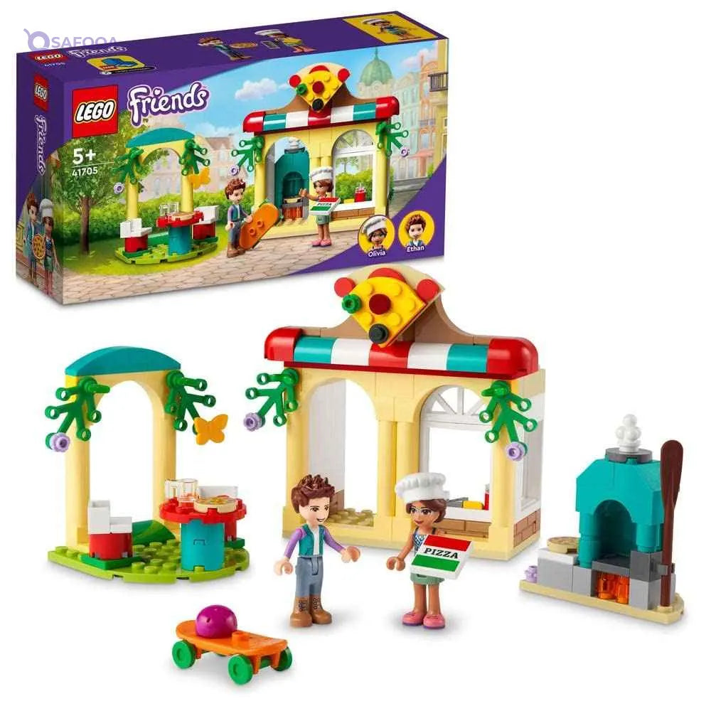 LEGO® Friends Heartlake City Pizzeria 41705 Building Kit (144 Pieces) - Safqqa