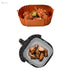 Silicone Air Fryer Liner – Reusable Non-Stick Liner, 22cm (1 Piece) - Safqqa