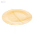 Bamboo Veneer Plate - 10.8" Bamboo Dinner Plate - Natural & Organic - 100ct Box - Restaurantware - Safqqa Egypt
