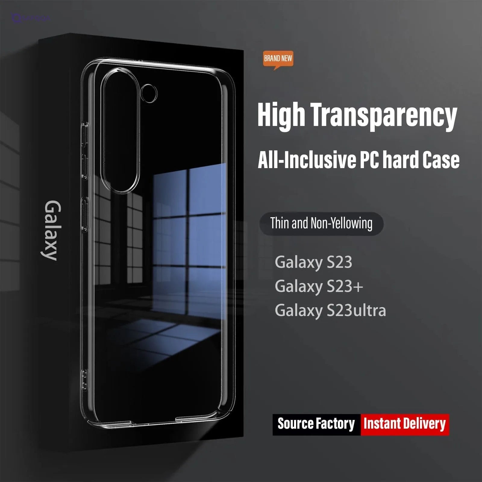 The Baba Samsung Galaxy S10 5G Clear Cover Case TPU Transparent Silicone Gel Back Protective Case Anti Yellow - Safqqa