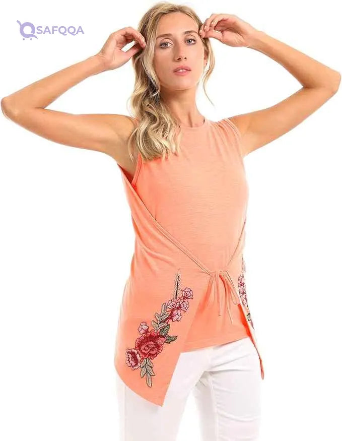 ESLA Sleeveless Plain Top - Safqqa Egypt
